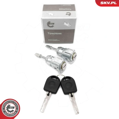 Abbildung von ESEN SKV 65SKV817 Schlosssatz, Schließanlage VOLKSWAGEN: Passat B5 Limousine, Lupo / 3L