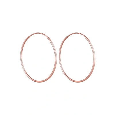 Abbildung von Elli Ohrringe Damen Creolen Modern Basic aus 925 Sterling Silber