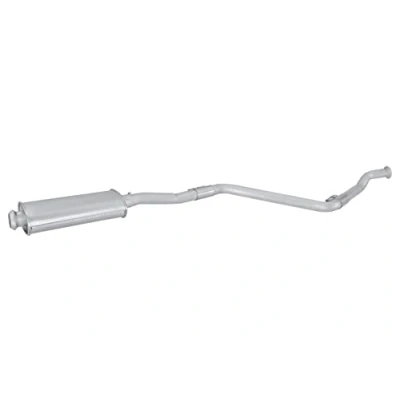 Abbildung von HELLA 8LC 366 024 981 Mittelschalldämpfer mitte mit Anbauteilen PEUGEOT: 405 I Limousine