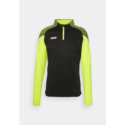 Abbildung von JAKO ZIP Performance Langarmshirt, Herren, Größe: 44, Schwarz/gelb