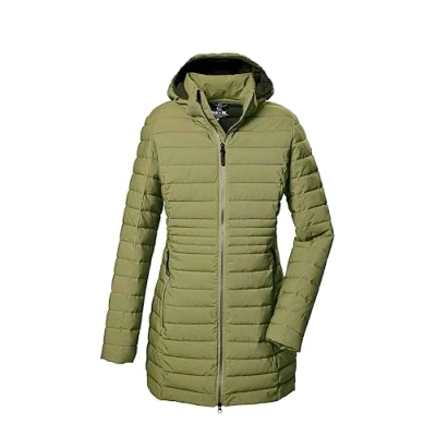 Abbildung von G.I.G.A. DX Damen Steppparka/Funktionsparka mit abzippbarer Kapuze GW 14 WMN QLTD PRK_Bacarya, waldgrün, 48, 42300 000
