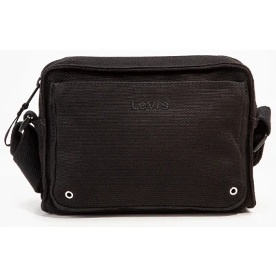 Abbildung von Levi&#039;s ZIP Crossbody Unisex Umhängetasche, Größe: One Size, Regular black