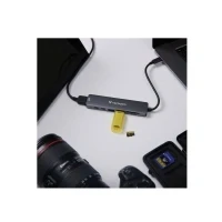 Abbildung von Hub USB Verbatim Multi Port Essentials C PD, C, 2xUSB A 3.0, HDMI, SD/microSD