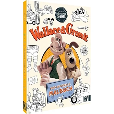 Abbildung von Ausmalbuch Wallace und Gromit: Das offizielle Malbuch für Erwachsene Kinder