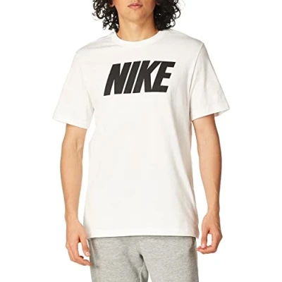 Abbildung von Nike Herren Sportswear T Shirt, Weiss Schwarz, L EU
