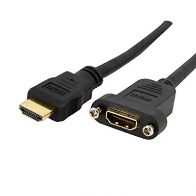 Abbildung von StarTech.com 90cm Standard HDMI Kabel zur Panelmontage Bu/St