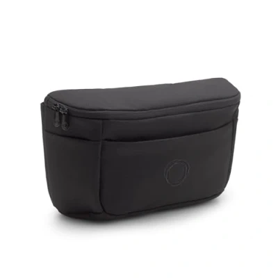 Abbildung von Bugaboo Kinderwagen Organizer Tasche mit leicht zugänglichen Fächern. Praktisches Accessoire für alle Baby Essentials in Midnight Black