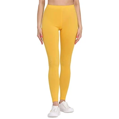 Abbildung von Bellivalini Leggings Hosen, Damen, Größe: Large, Yellow