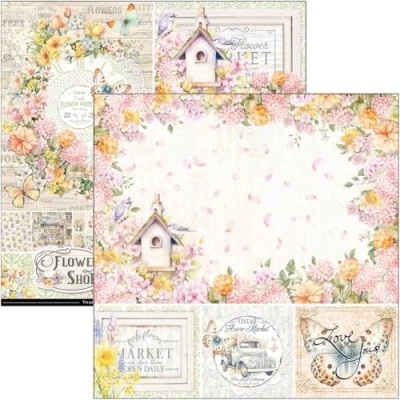 Abbildung von Ciao Bella Flower Shop 8x8 Inch Paper Pad (12pcs) (CBH077)
