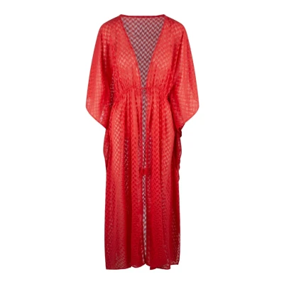 Abbildung von Lingadore Kimono Strandaccessoire, Damen, Größe: 44/46, Tomaten rot