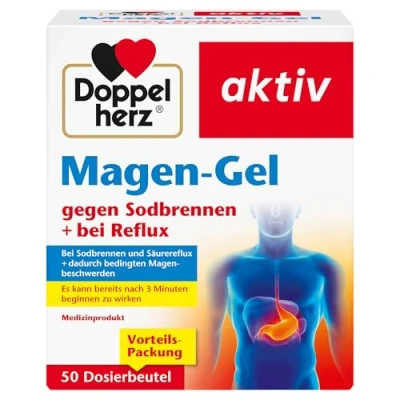 Abbildung von Doppelherz Magen gel Gegen Sodbrennen + Bei Reflux 50X10 ml