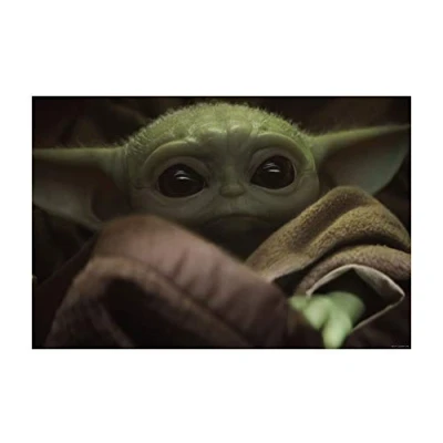 Abbildung von Komar Wandbild &quot;Mandalorian The Child Cute Face&quot;, Disney Star Wars, (1 St.), Kinderzimmer, Schlafzimmer, Wohnzimmer