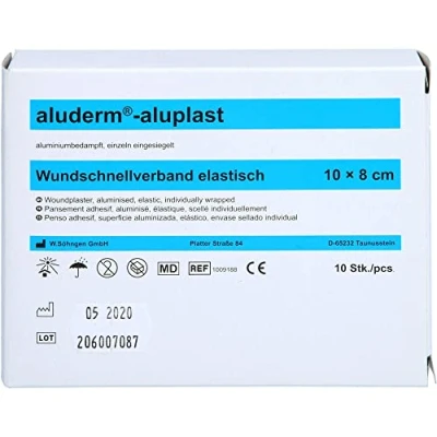 Abbildung von Aluderm Aluplast Wundverb.pfl.8 cmx1 m e 1 St
