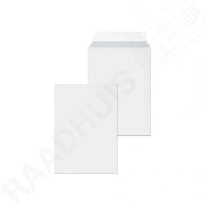 Abbildung von Raadhuis Briefumschlag 162x229mm C5 Akte selbstklebend weiss 100gr 25 St.