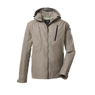 Abbildung von Killtec Herren Funktionsjacke/Outdoorjacke mit abzippbarer Kapuze KOS 85 MN JCKT; sand, XXL, 39146 000