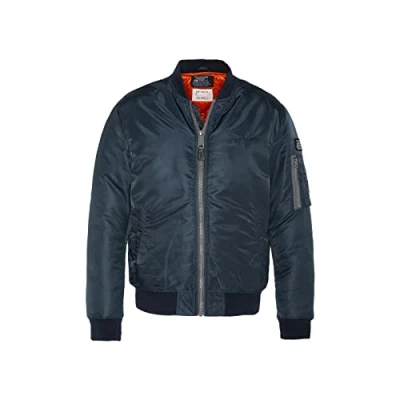 Abbildung von Schott Airforcers Bomberjacke, Herren, Größe: Small, Navy