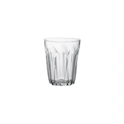 Abbildung von Duralex 1040AB06A0111 Provence Trinkglas, Wasserglas, Saftglas, 250ml, Glas, transparent, 6 Stück