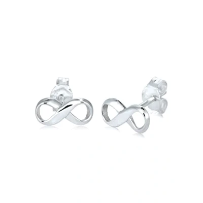 Abbildung von Elli Infinity Ohrringe, Damen, Größe: One Size, Silber