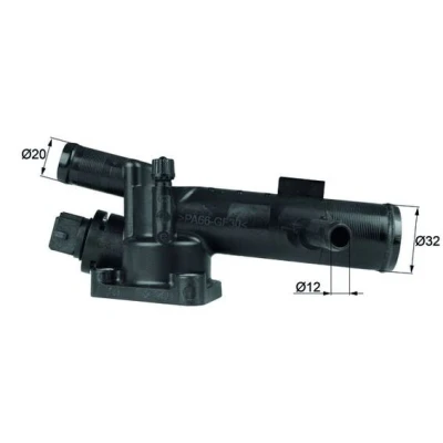 Abbildung von MAHLE ORIGINAL TI 39 89 Kühlwasserthermostat mit Dichtung RENAULT: CLIO 3, Kangoo I, 2, NISSAN: Note MICRA Almera II Schrägheck
