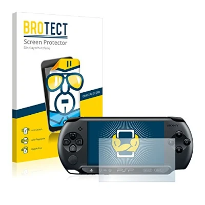 Abbildung von BROTECT (2 Stück Schutzfolie für Sony PSP Street E1004 Displayschutz Folie Ultra Klar