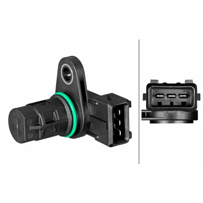 Abbildung von HELLA 6PU 358 380 191 Sensor, Nockenwellenposition Hallsensor HYUNDAI: i30 I Schrägheck, i40 Limousine, ix35, KIA: cee‘d Sportage II