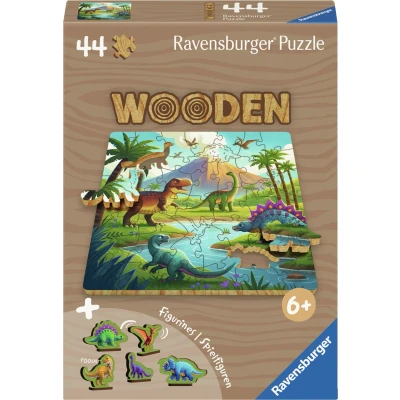 Abbildung von Wooden Puzzles Kids Dinosaurier Welt