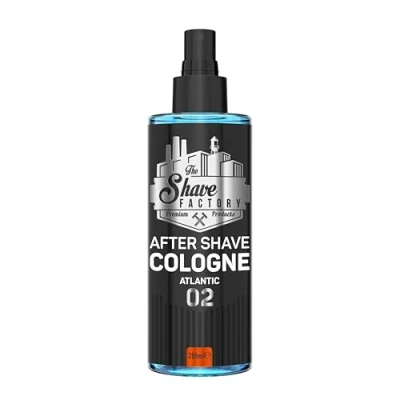 Abbildung von The Shave Factory After Cologne eine duftende Essenz für einwandfreie Pflege ein langanhaltendes Gefühl von Frische und Komfort (250ML, 02 Atlantic)