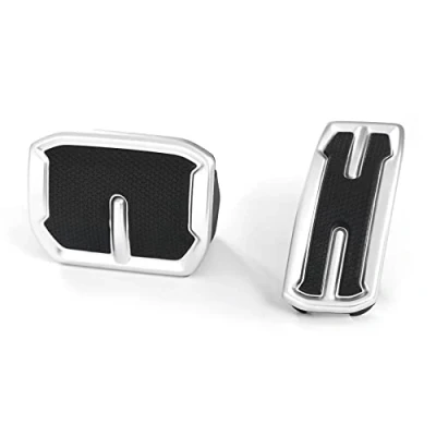 Abbildung von Seat 5FA0642053Q7 Pedalkappen Sportpedale 2 teilig Gaspedal Bremspedal, nur für Automatikgetriebe