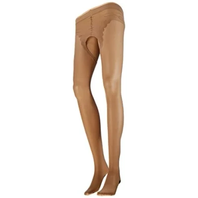 Abbildung von Strumpfhose ouvert mit Ziernaht und Hochferse