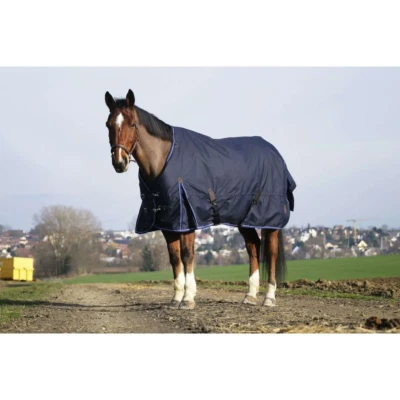 Abbildung von EQUITHÈME Decke Classic 1200D 0g Navy 135/183