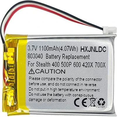 Abbildung von 1100mAh Battery Replacement for Turtle Beach Wireless Headsets (für Ear Force Stealth 400 500P 600 420X 700X)