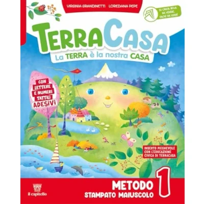 Abbildung von Terracasa. la Terra è nostra casa. Metodo stampato maiuscolo. Con Primi giorni, Libro di scrittura e grammatica, Letture , Matematica esercizi, ... book. espansione online (Vol. 1)