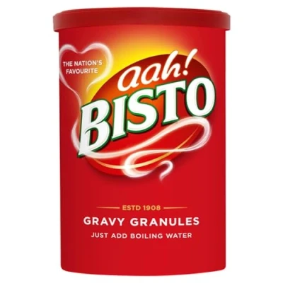 Abbildung von Original Bisto Gravy Granules Importiert aus Großbritannien, England