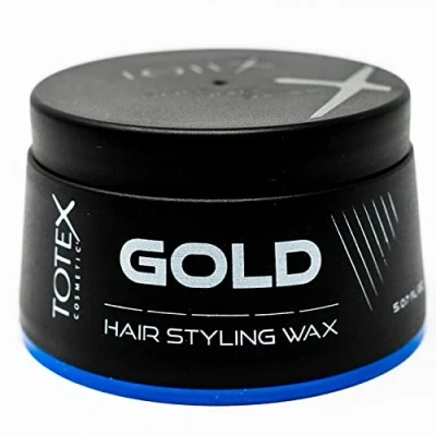 Abbildung von Totex Gold Haarwachs I Hair Styling Wax Vintage Duftendes glänzenden und natürlichen Haarlook maximale Kontrolle 150ml