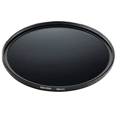 Abbildung von Hama Neutral Graufilter Set 58 mm (bestehend aus ND8, ND64, ND1000 Filtern, ND Filter, Neutraldichtefilter mit 3 Graufiltern, NMC16 Beschichtung, zusätzliches Frontgewinde, Tasche)