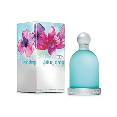 Abbildung von Halloween Blue Drop, Eau de Toilette für Frauen, holziger Duft, 100ml Zerstäuber
