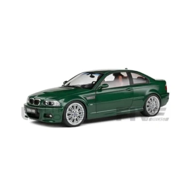 Abbildung von Solido BMW E46 M3 Coupe 2000 grün Modellauto im Maßstab 1:18