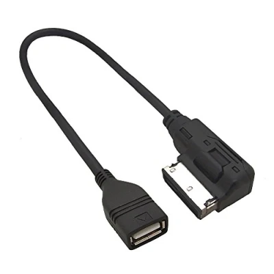 Abbildung von Enjoy Unique AMI MDI AUX USB Kabel Audio Music Interface Adapter kompatibel für Audi A3 A4L A5 A6L A8 Q5 Q7 R8 TT