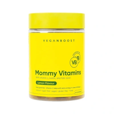 Abbildung von Veganboost Haarvitamine Mama Lemon 60pcs