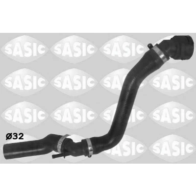 Abbildung von SASIC 3406244 Kühlerschlauch rechts oben VOLKSWAGEN: Golf 4 Schrägheck, Variant, Bora AUDI: A3 SKODA: Octavia 1 Combi