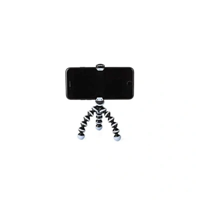 Abbildung von JOBY GorillaPod Mobile Mini, Flexibles Smartphone Mini Stativ, Kompatibel mit iPhones, Android und Windows Smartphones, für die Content Erstellung, Vlogging, Live Streaming, Tik Tok Schwarz Blau