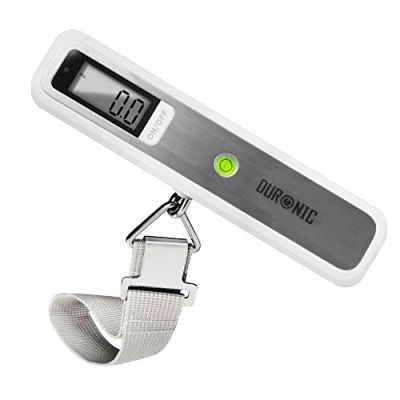 Abbildung von Duronic Kofferwaage, LS1019 Gepäckwaage, 50 kg digitale Hängewaage