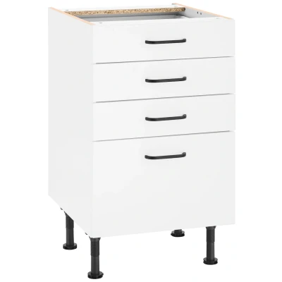 Abbildung von OPTIFIT Unterschrank &quot;Elga&quot;, mit Soft Close Funktion, höhenverstellbare Füße, Breite 50 cm