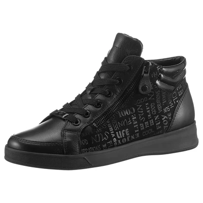Abbildung von Ara ROM Sneaker, Freizeitschuh, High Top Schnürboots in Schuheite G = weit