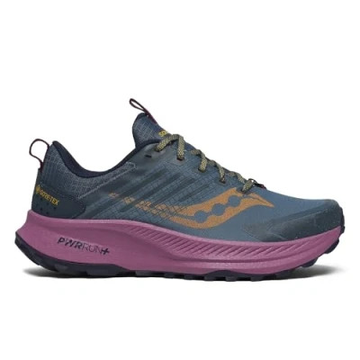 Abbildung von Saucony RIDE TR2 GTX Laufschuh Trail, Damen, Größe: 38, Mirage/plum Schuhe
