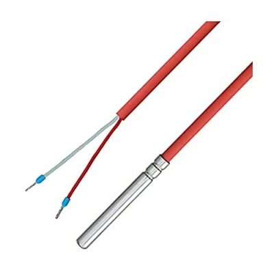 Abbildung von iOVEO 036HS02201 PT1000 Kabelfühler/Temperaturfühler/Solarfühler/Temperatursensor mit Silikon Leitung bis 200C