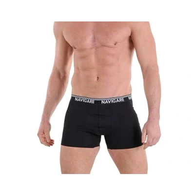 Abbildung von Navigare Herren 573/E (Pacco Da 6) Boxershorts, Schwarz, XXL (6er Pack)