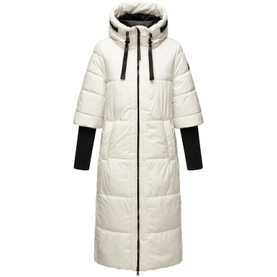 Abbildung von Navahoo CIAO MIAU XIV Wintermantel, Damen, Größe: Medium, Offwhite