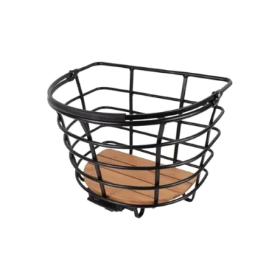 Abbildung von AtranVelo Fahrradkorb Epic Curve AVS schwarz 30x31x40 cm