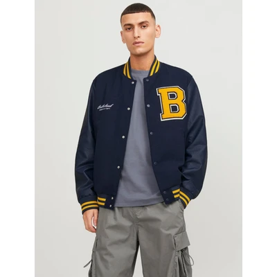 Abbildung von Jack &amp; Jones Jorcollege NOOS Bomberjacke, Herren, Größe: Large, Sky captain